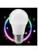 Цветна RGB LED крушка E27-2 с дистанционно управление